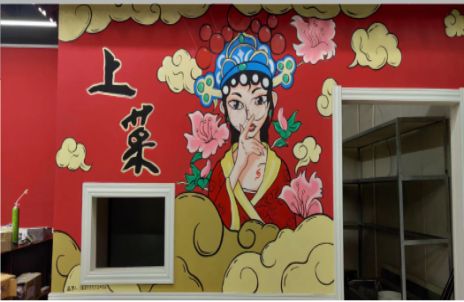 新平墙体彩绘的发展和应用