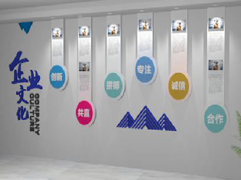 新平企业文化墙需要传递什么办公文化？